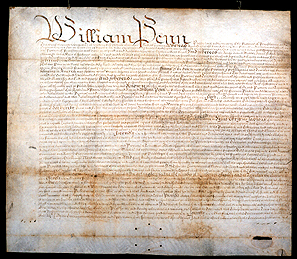 Front page, Charter of Privileges