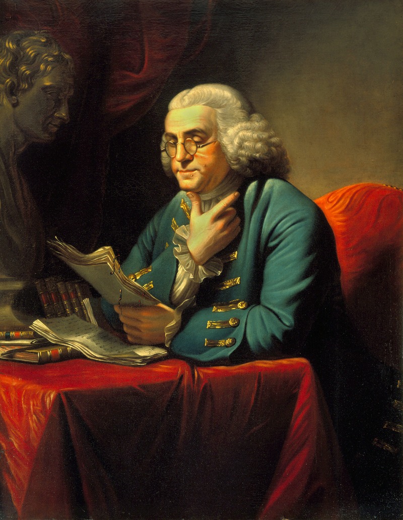 Portrait of Benjamin Franklin