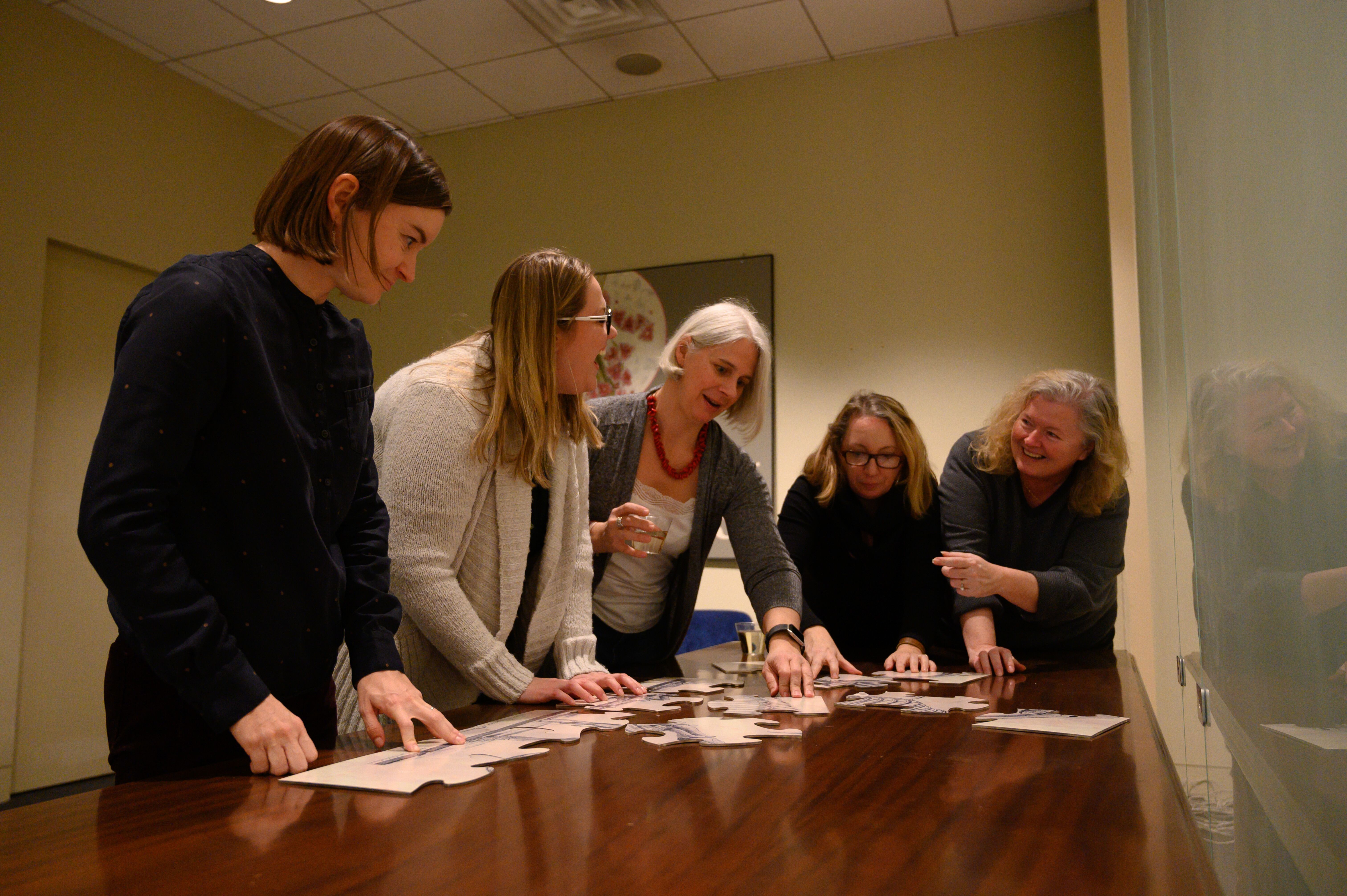 Educators at an event 