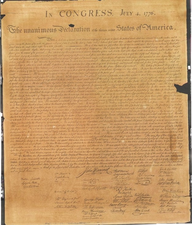 Found: A Second Parchment Copy of the Declaration of Independence