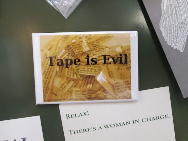 tape is evil sign