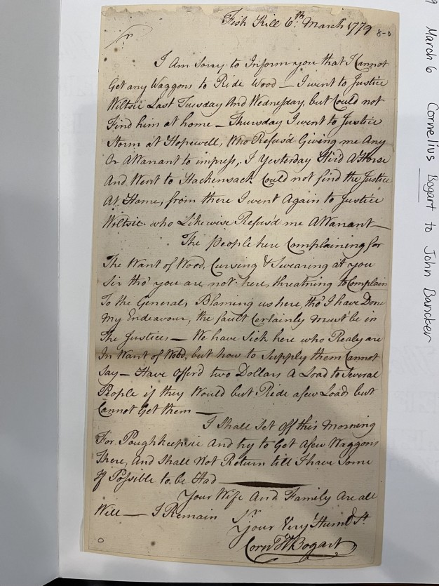 scan of manuscript letter