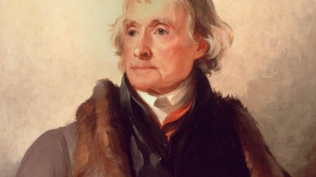 Portrait of Jefferson by Thomas Sully, 1783-1872, APS.