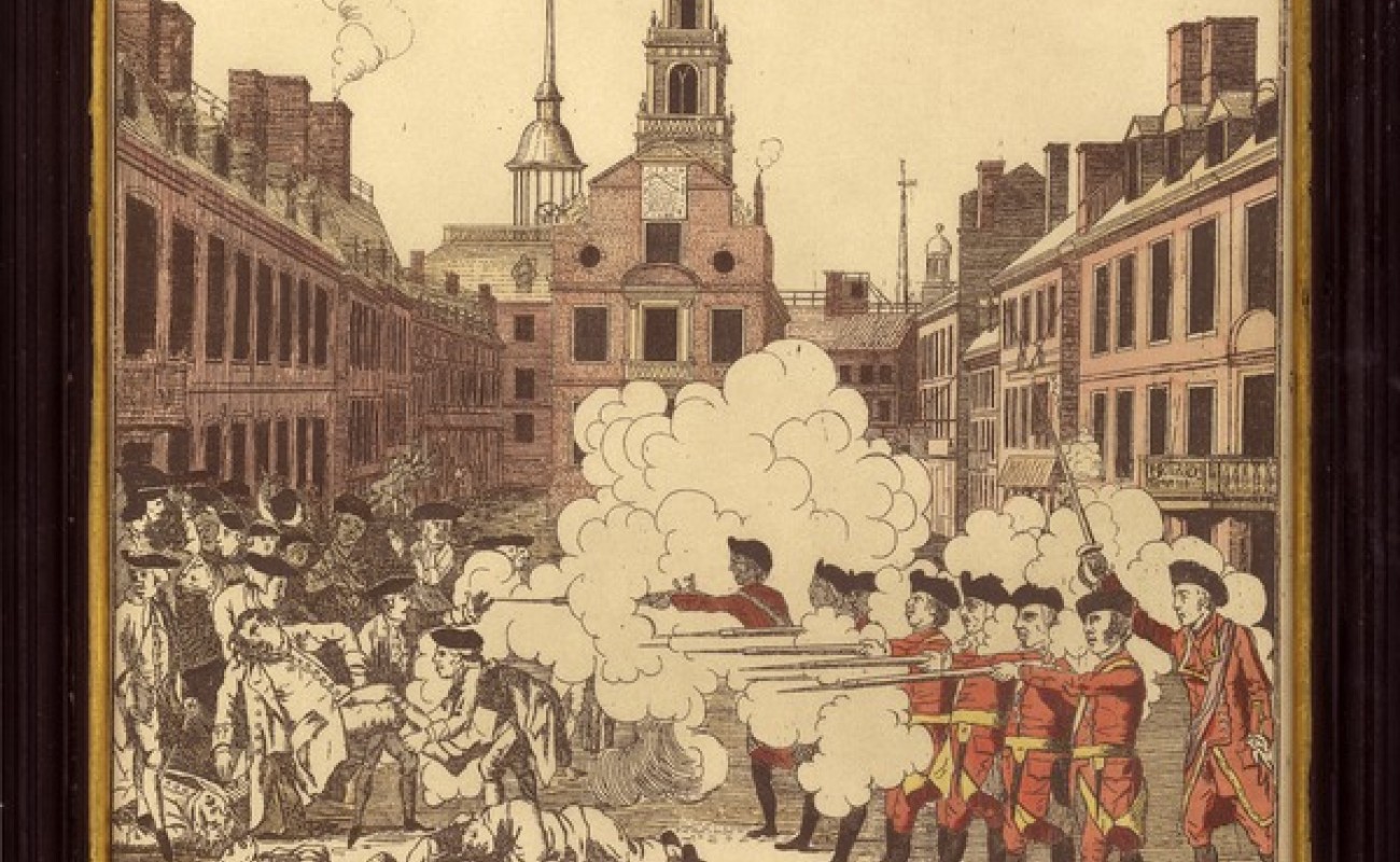 boston massacre illustration 