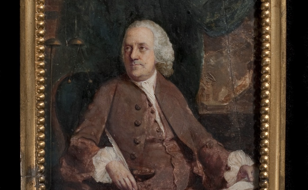 portrait of Ben Franklin