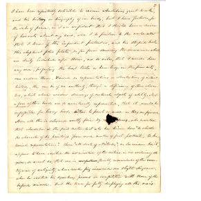 Letter to Charles Waterton