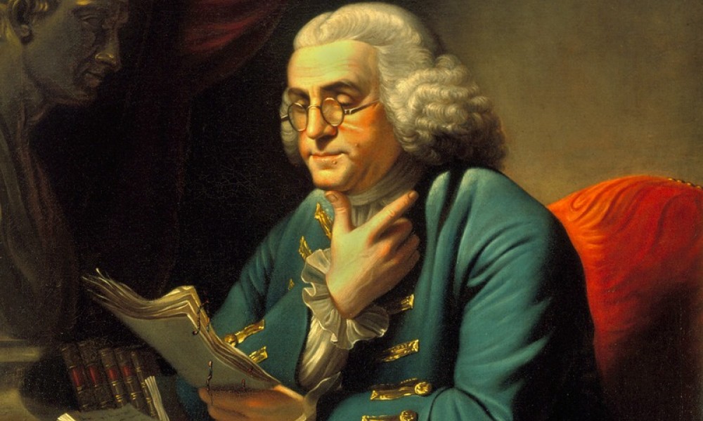 Portrait of Benjamin Franklin