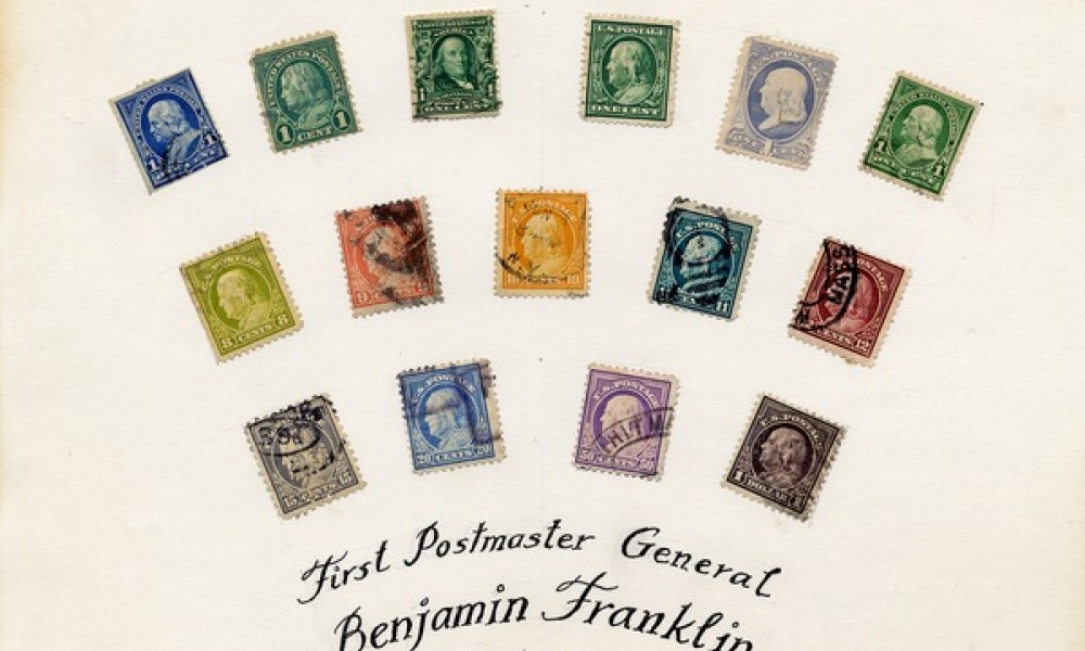 Stamps featuring Benjamin Franklin (1960)