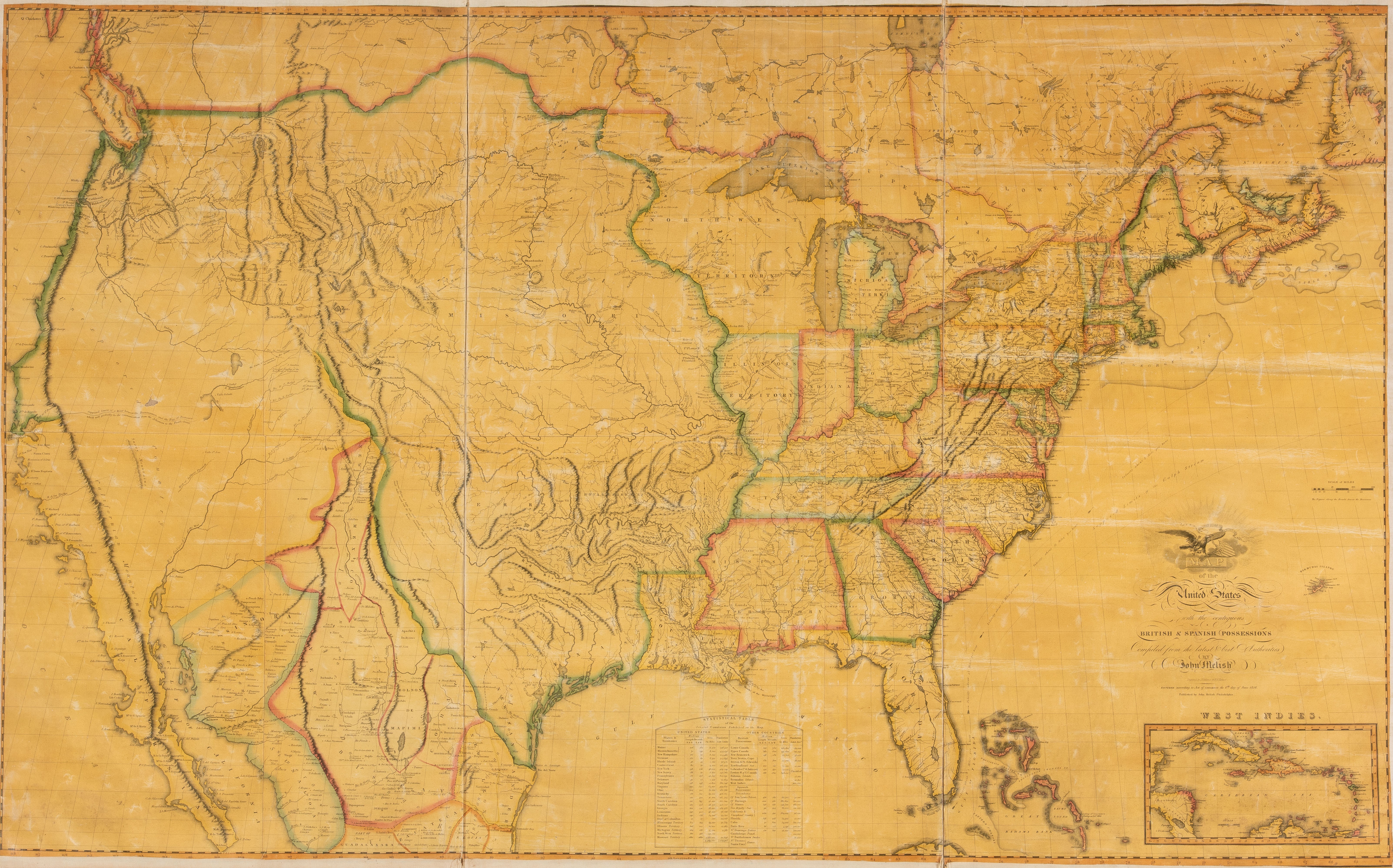 Evans maps of the United States 