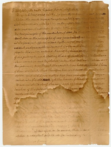Thomas Jefferson to Spencer Roane, 1819 September 6