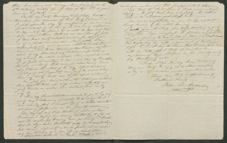 Letter to Victor Audubon