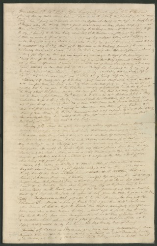 Letter to Lucy Bakewell Audubon