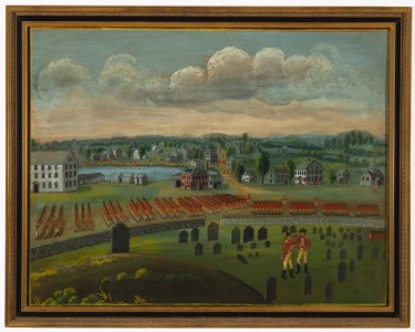 concord battlefield painting